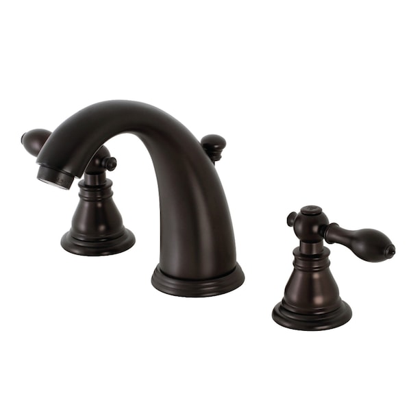 Kingston Brass KB985ACL Widespread Bathroom Faucet with Retail Pop-Up, Oil Rubbed Bronze KB985ACL - main